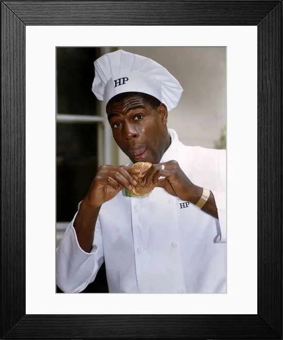 Framed Print : Frank Bruno former WBC World Heavyweight Boxing Champion Framed Print : Frank Bruno former WBC World Heavyweight Boxing Champion