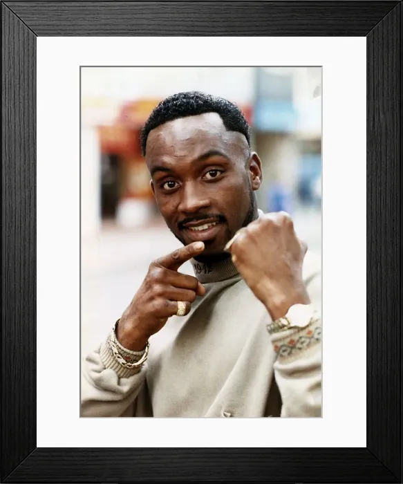Framed Print : Nigel Benn Boxing Framed Print : Nigel Benn Boxing