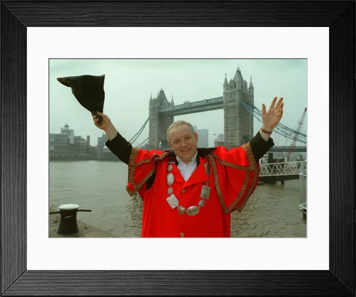 Framed Print : Frank Maloney Boxing Promotor May 1998 Frank Maloney is going to run for Mayor of Framed Print : Frank Maloney Boxing Promotor May 1998 Frank Maloney is going to run for Mayor of