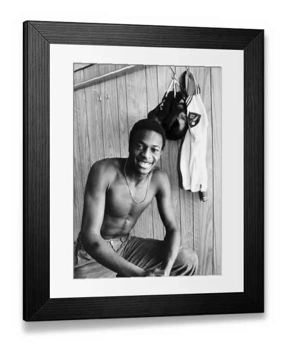 Framed Print : Justin Fashanu footballer Norwich City 8th December 1980