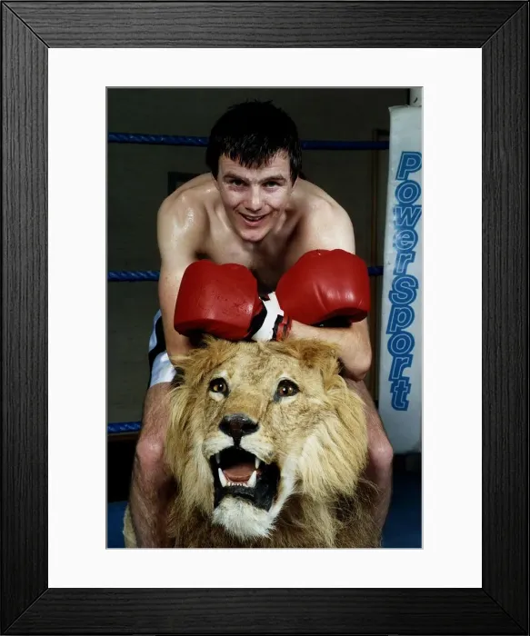 Framed Print : Jim McDonnell the challenger Boxing Framed Print : Jim McDonnell the challenger Boxing
