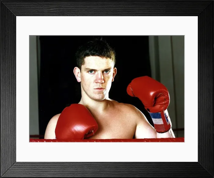 Framed Print : Tony Booth boxer Framed Print : Tony Booth boxer