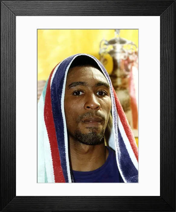 Framed Print : Michael Watson British Boxing Framed Print : Michael Watson British Boxing