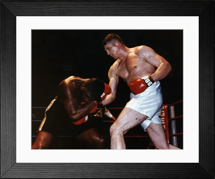 Framed Print : Joe Bugner jnr Boxing in ring
