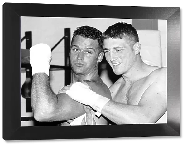 John Emmen Boxer with Joe Bugner