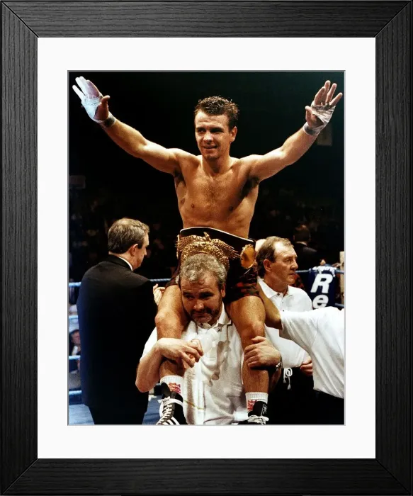 Framed Print : Scotlands Pat Clinton the WBO World Flyweight title holder Framed Print : Scotlands Pat Clinton the WBO World Flyweight title holder