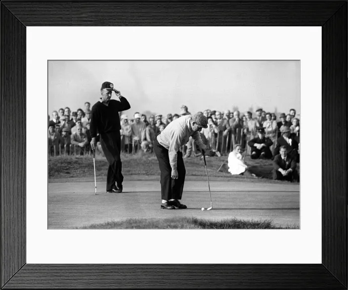 Framed Print : Golf - Ryder Cup - October 1961 Golfer at the Royal Lytham & St Annes Golf Course Framed Print : Golf - Ryder Cup - October 1961 Golfer at the Royal Lytham & St Annes Golf Course