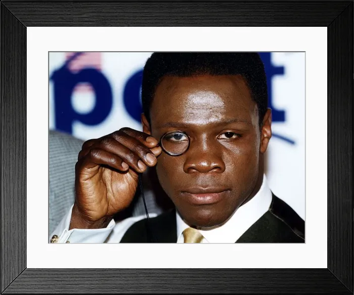 Framed Print : Chris Eubank Boxer Framed Print : Chris Eubank Boxer