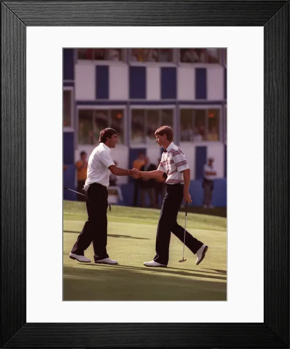 Framed Print : The Ryder Cup September 1989 Johnny Walker Ryder Cup 1989 Golf at The Belfry Framed Print : The Ryder Cup September 1989 Johnny Walker Ryder Cup 1989 Golf at The Belfry