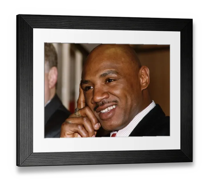 Framed Print : Marvin Hagler Boxing