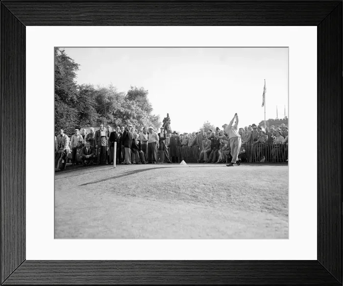 Framed Print : The Ryder Cup October 1953 Great Britain v USA The Ryder Golf Cup match Framed Print : The Ryder Cup October 1953 Great Britain v USA The Ryder Golf Cup match