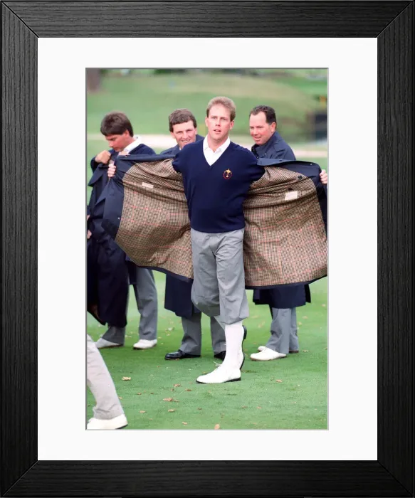 Framed Print : The Ryder Cup September 1989 Johnny Walker Ryder Cup 1989 Golf at The Belfry Framed Print : The Ryder Cup September 1989 Johnny Walker Ryder Cup 1989 Golf at The Belfry