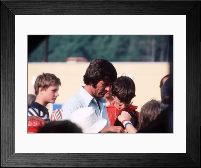 Framed Print : British Open 1977. Turnberry, Scotland, July 1977. British Open Golf Championships July