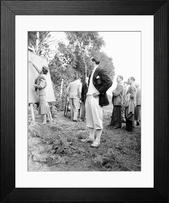 Framed Print : The Ryder Cup October 1953 Great Britain v USA The Ryder Golf Cup match Framed Print : The Ryder Cup October 1953 Great Britain v USA The Ryder Golf Cup match