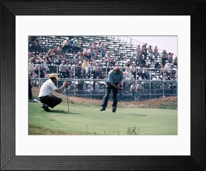 Framed Print : British Open 1977. Turnberry, Scotland, July 1977. British Open Golf Championships July Framed Print : British Open 1977. Turnberry, Scotland, July 1977. British Open Golf Championships July