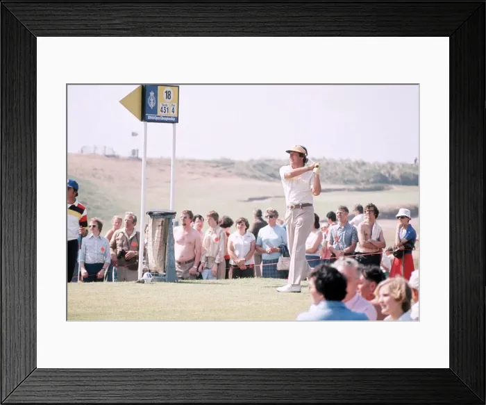 Framed Print : British Open 1977. Turnberry, Scotland, July 1977. British Open Golf Championships July Framed Print : British Open 1977. Turnberry, Scotland, July 1977. British Open Golf Championships July