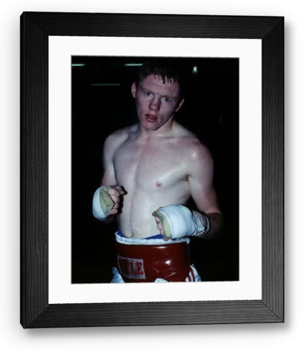 Framed Print : Sean Murphy Featherweight Boxer