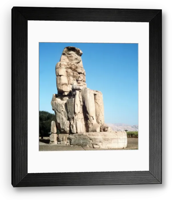 Framed Print : Colossi of Memnon, Egypt