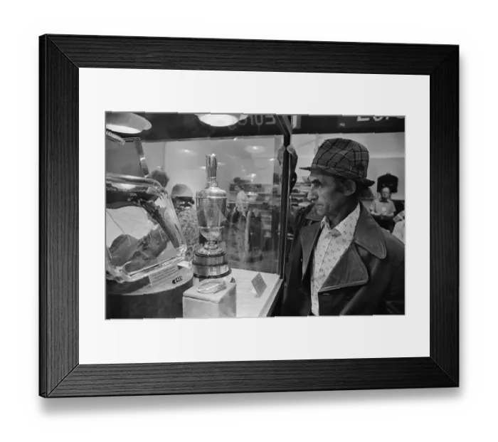 Framed Print : British Open 1976. The 1976 Britiish Open Golf Championships being held at the Royal Framed Print : British Open 1976. The 1976 Britiish Open Golf Championships being held at the Royal
