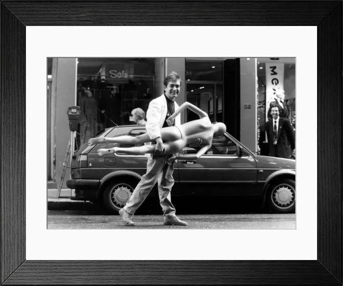 Framed Print : DJ Tiger Tim Stevens 8th November 1989 Framed Print : DJ Tiger Tim Stevens 8th November 1989