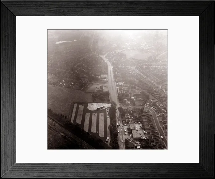 Framed Print : City of Nottingham, England Great Britain UK Aeiral View of The Main Roads Framed Print : City of Nottingham, England Great Britain UK Aeiral View of The Main Roads