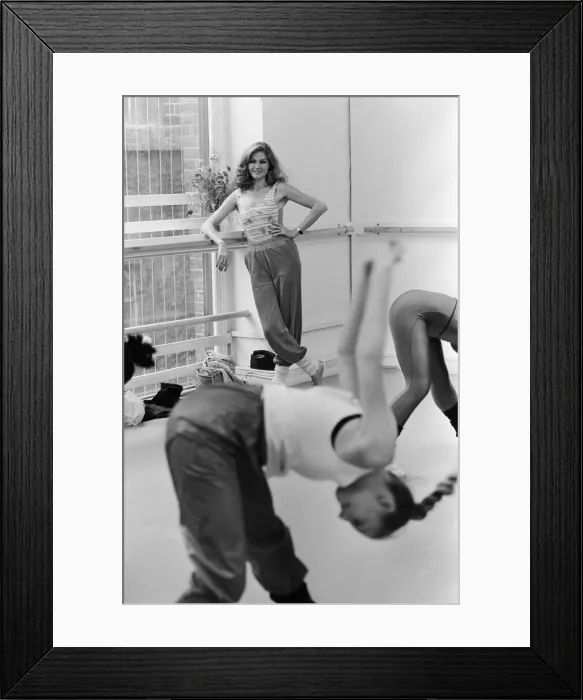 Framed Print : Owner of the Pineapple Dance Studios Debbie Moore, pictured in her studio Framed Print : Owner of the Pineapple Dance Studios Debbie Moore, pictured in her studio