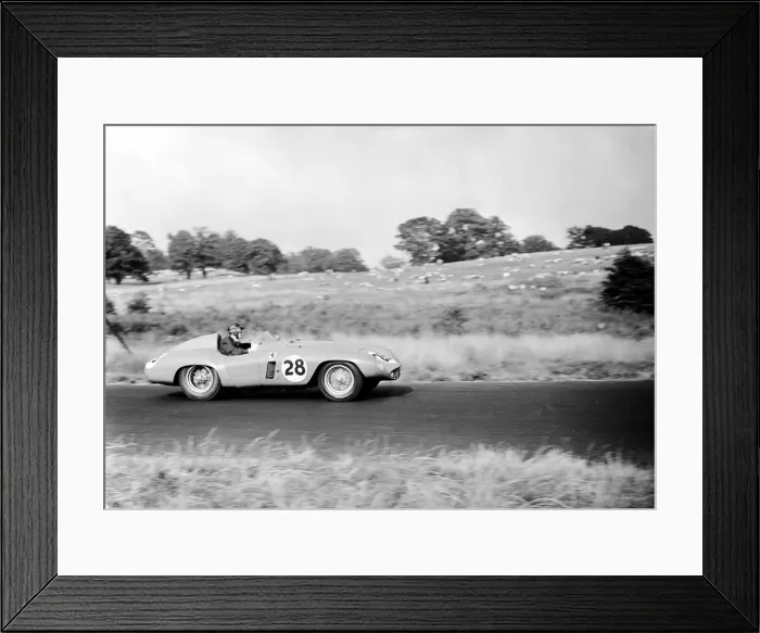 Framed Print : Daily Herald race meeting at Oulton Park. August 1955 Framed Print : Daily Herald race meeting at Oulton Park. August 1955