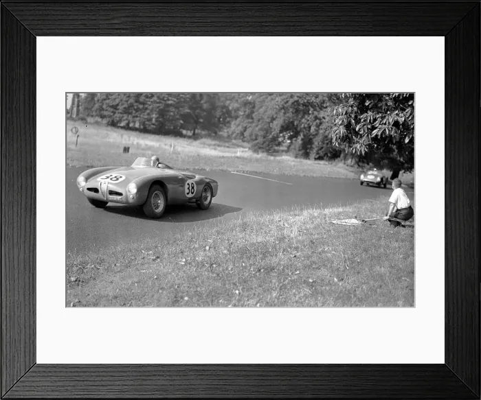 Framed Print : Daily Herald race meeting at Oulton Park. August 1955 Framed Print : Daily Herald race meeting at Oulton Park. August 1955