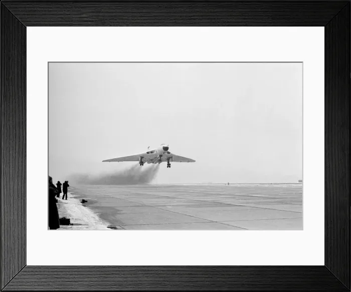 Framed Print : A V bomber taking off. 1963 Framed Print : A V bomber taking off. 1963