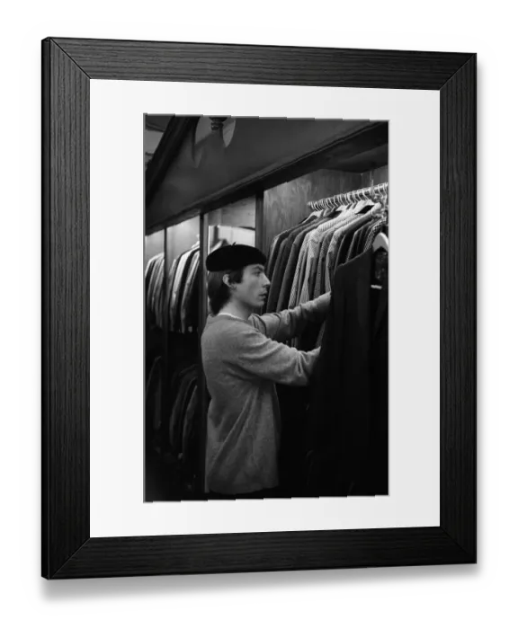 Framed Print : Charlie Watts on the morning of 4 June 1964 when The Rolling Stones were taken shopping Framed Print : Charlie Watts on the morning of 4 June 1964 when The Rolling Stones were taken shopping