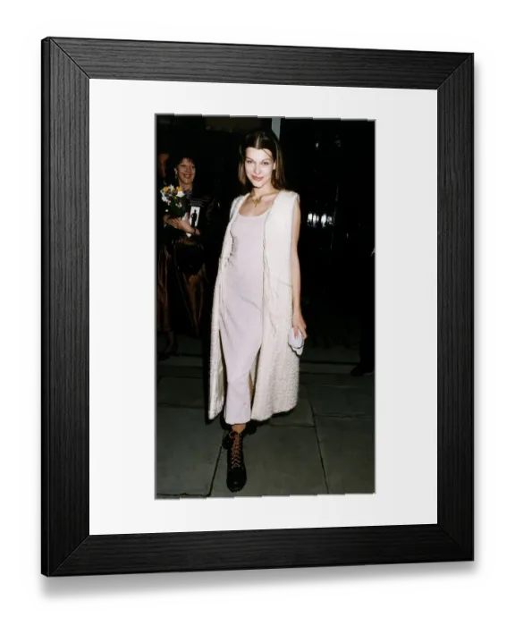 Framed Print : Milla Jovovich Polish Actress Framed Print : Milla Jovovich Polish Actress