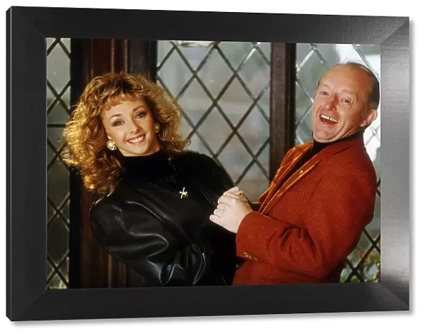 Paul Daniels Comedian TV Presenter Magician with his wife Debbie McGee January