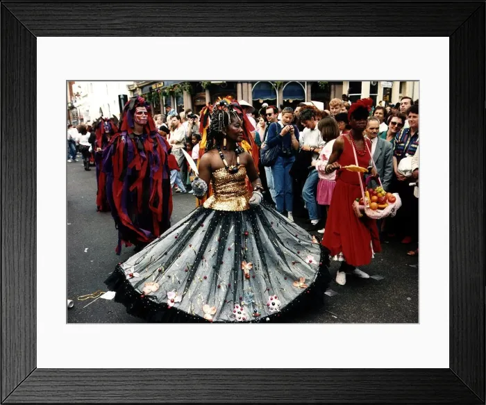 Framed Print : Notting Hill Carnival 1990 Framed Print : Notting Hill Carnival 1990