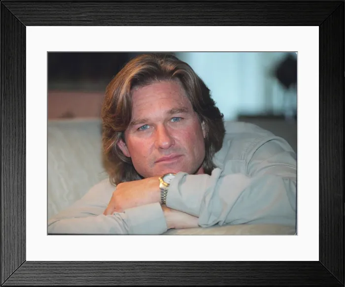 Framed Print : Kurt Russell at the Dorchester today September 1996