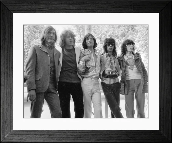 Framed Print : Rolling Stones : Introducing the Mick Taylor (2nd from left