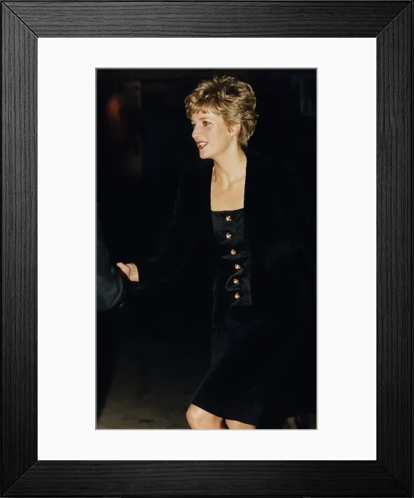Framed Print : Princess Diana, December 1991