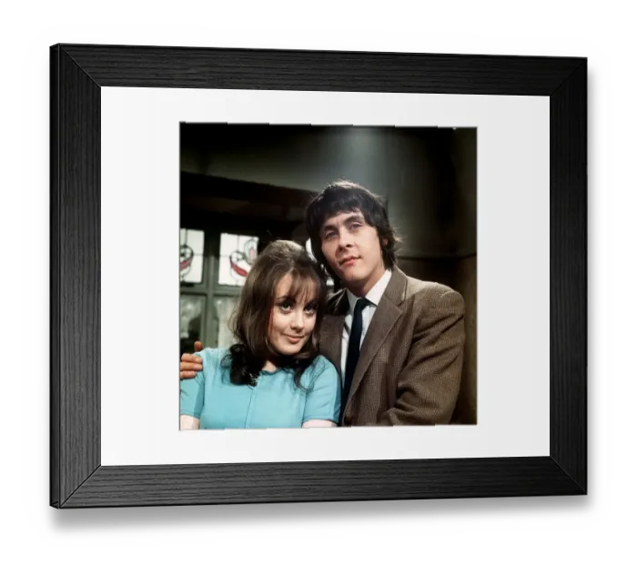 Framed Print : The Lovers 1970 Television Programme starring Paula Wilcox (20