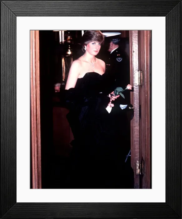 Framed Print : Prince Charles and Lady Diana Spencer attend their first public event together Framed Print : Prince Charles and Lady Diana Spencer attend their first public event together