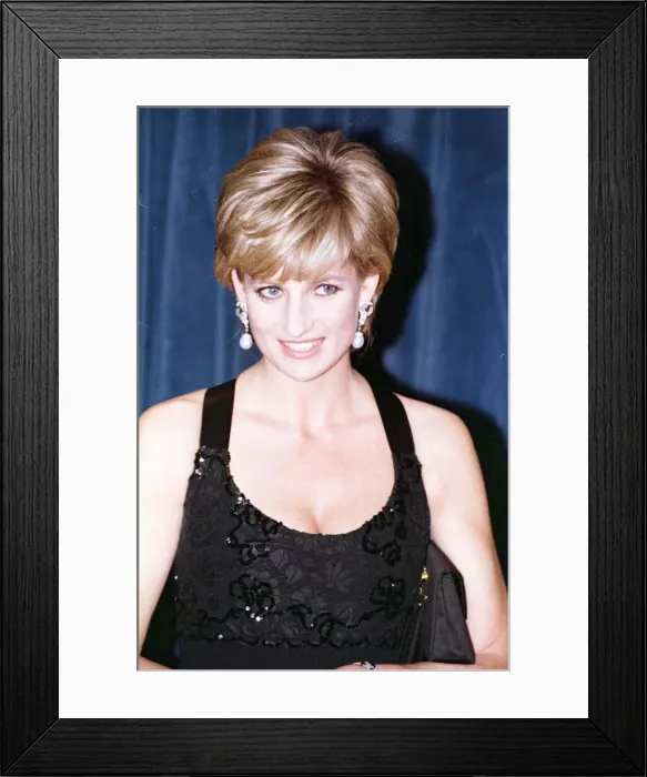 Framed Print : Diana, Princess of Wales attends the United Cerebral Palsy Framed Print : Diana, Princess of Wales attends the United Cerebral Palsy