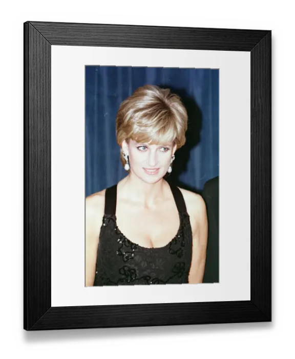 Framed Print : Diana, Princess of Wales attends the United Cerebral Palsy Framed Print : Diana, Princess of Wales attends the United Cerebral Palsy