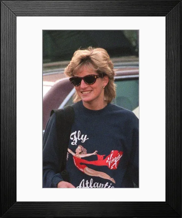  : Princess Diana leaving her gym at the Chelsea Harbour club, London