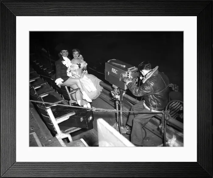 Framed Print : Ice Skating - Robinson Crusoe on Ice - 1952 Framed Print : Ice Skating - Robinson Crusoe on Ice - 1952