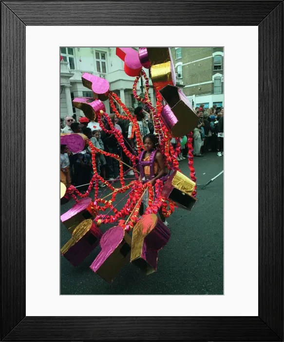Framed Print : Notting Hill Carnival September 1995 Men Framed Print : Notting Hill Carnival September 1995 Men