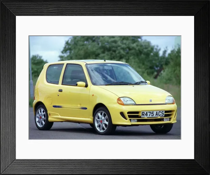 Framed Print : ROAD RECORD SUPPLEMENT JUNE 1998 THE NEW FIAT SEICENTO