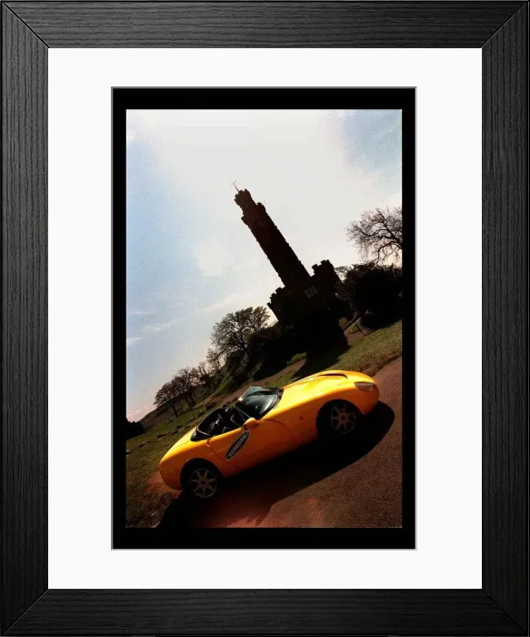 Framed Print : TVR Griffith 500 May 1998 road record motoring supplement new