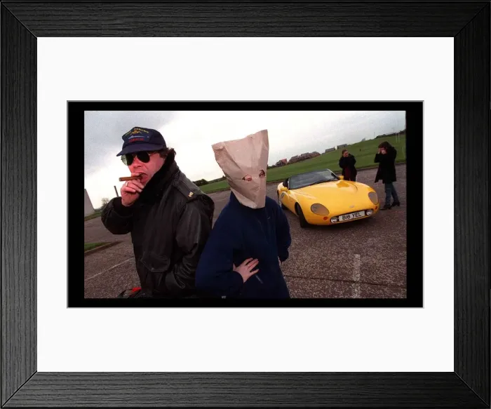Framed Print : TVR Griffith 500 May 1998 road record motoring supplement new Framed Print : TVR Griffith 500 May 1998 road record motoring supplement new