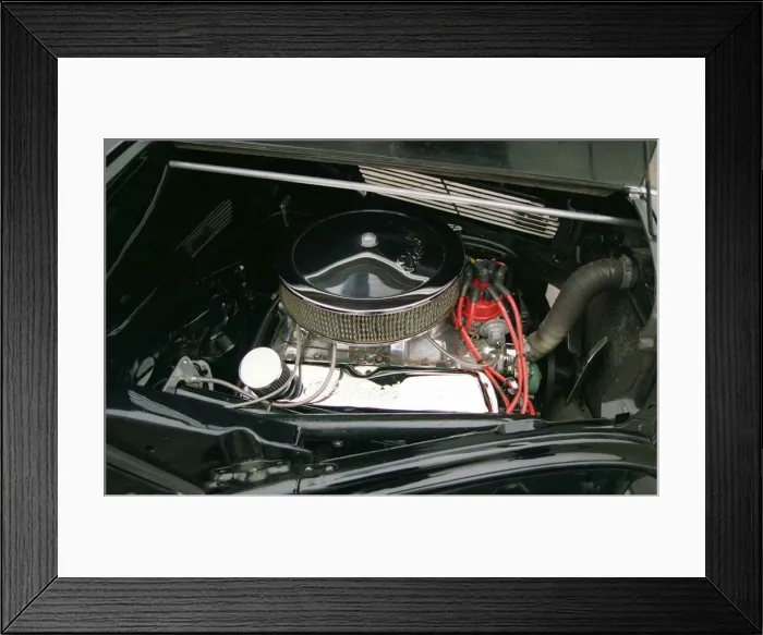 Framed Print : 1955 Ford Popular owned by Bobby Greig March 1998 Framed Print : 1955 Ford Popular owned by Bobby Greig March 1998