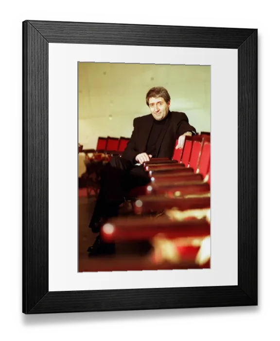 Framed Print : Tom Conti actor in stage play November 1997 Jesus My boy at the Old Athenaeum Theatre