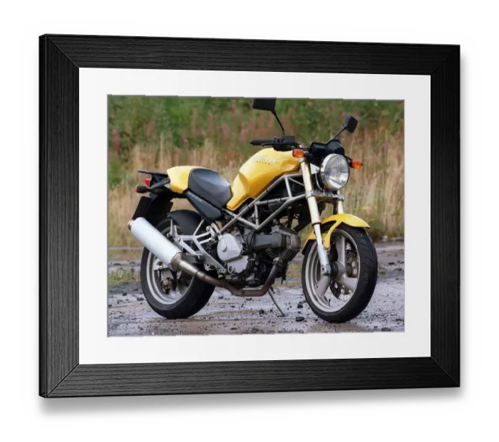 Framed Print : DUCATI BIKE September 1997 Framed Print : DUCATI BIKE September 1997