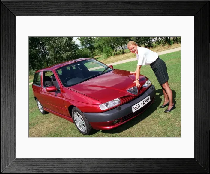 Framed Print : ALFA ROMEO 145 AUGUST 1997 CLOVER LEAF